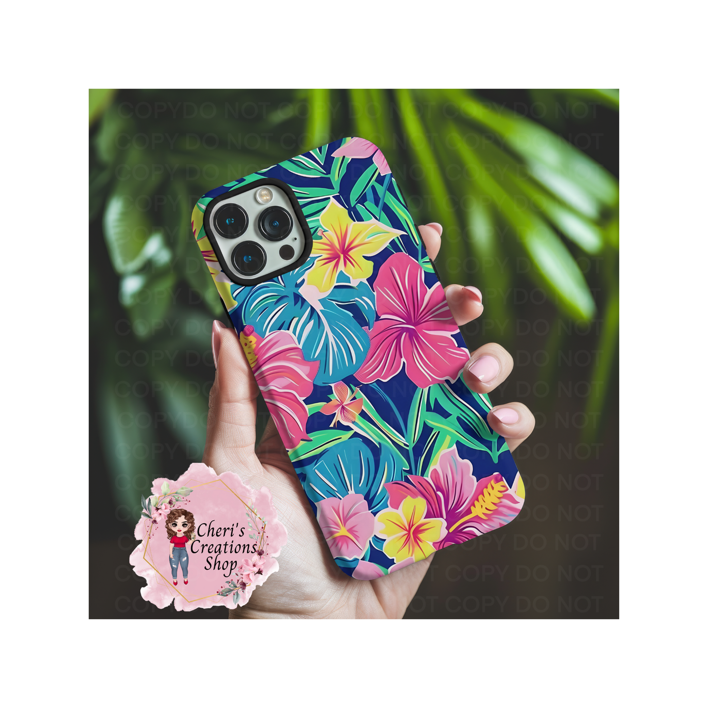 Floral Magnetic Tough Cases