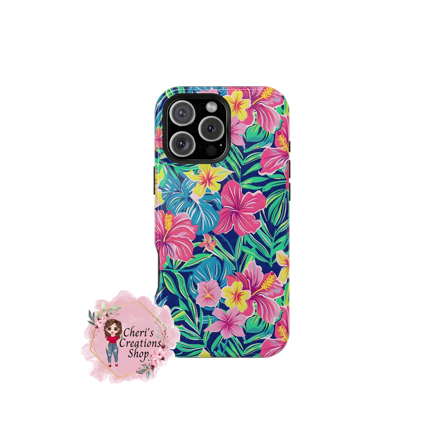 Floral Magnetic Tough Cases