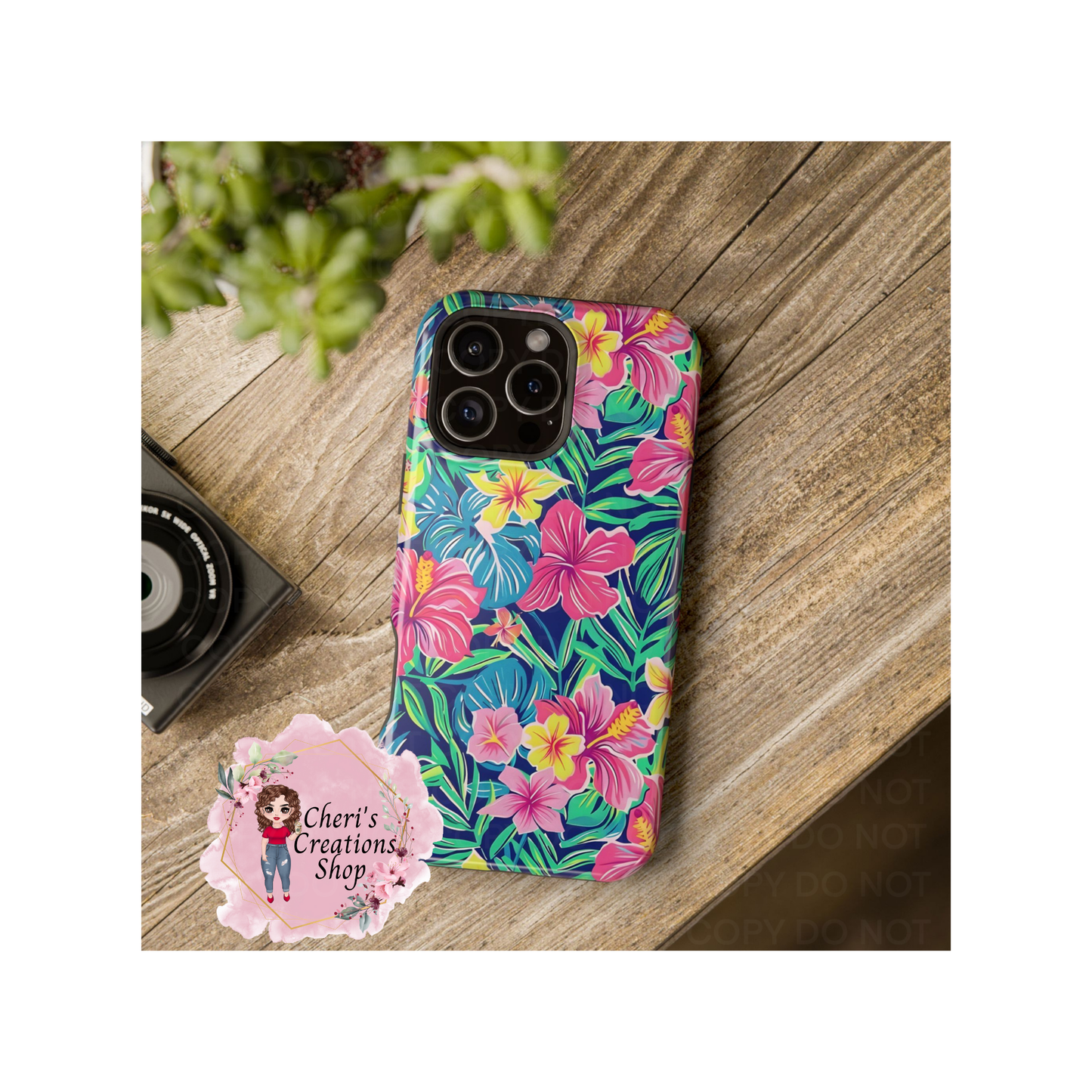 Floral Magnetic Tough Cases