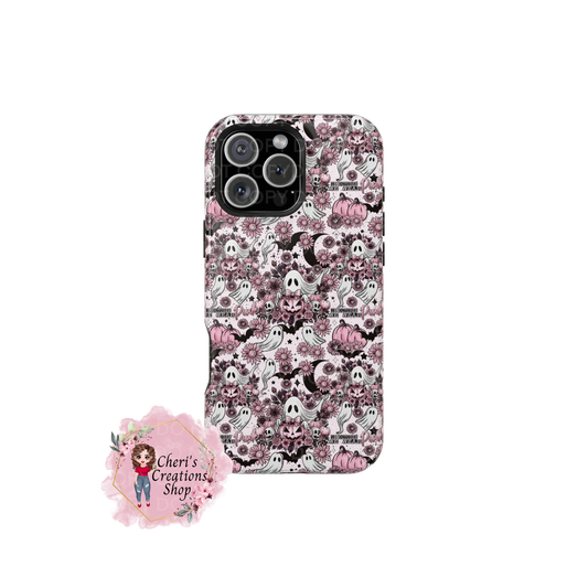 Vintage Ghost In October We Wear Pink Magnetic Tough IPhone Case