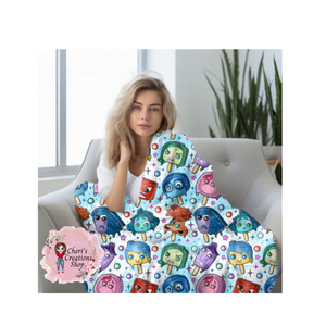 In My Emotions Popsicle Velveteen Plush Blanket