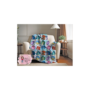 In My Emotions Popsicle Velveteen Plush Blanket