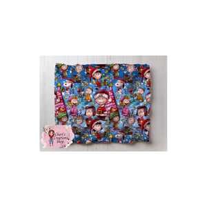 Christmas Gang Velveteen Plush Blanket