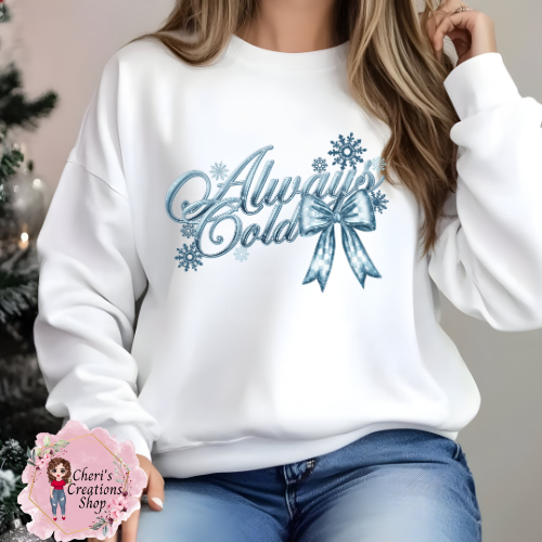 Always Cold Unisex Heavy Blend™ Crewneck Sweatshirt