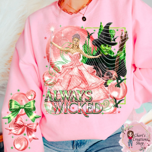 Always Wicked Unisex Heavy Blend™ Crewneck Sweatshirt