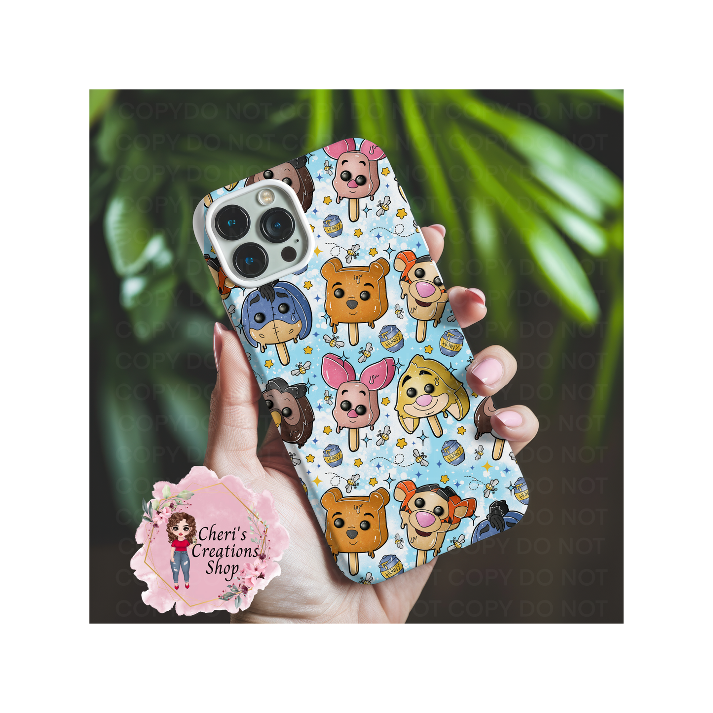 100 Acre Wood Popsicle Magnetic Tough Cell Phone Case