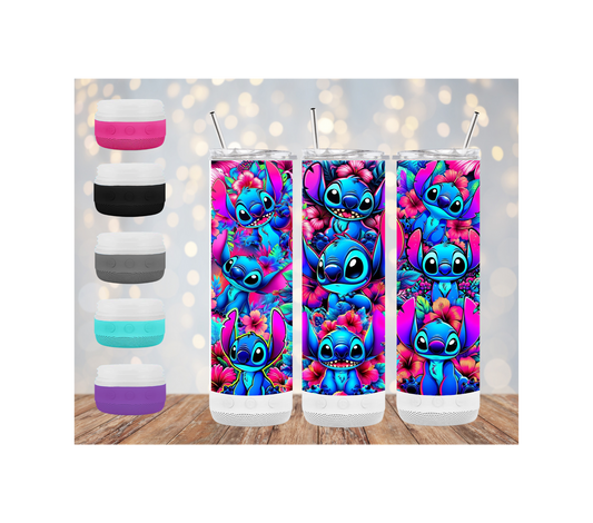 Wireless Stacked Stitch Speaker Tumbler for Music Lovers on-The-Go