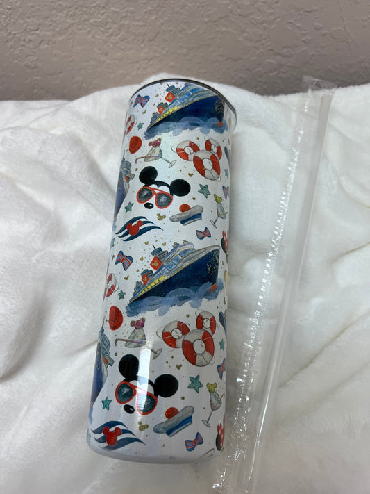 Disney Cruise Line Inspired Custom Tumbler