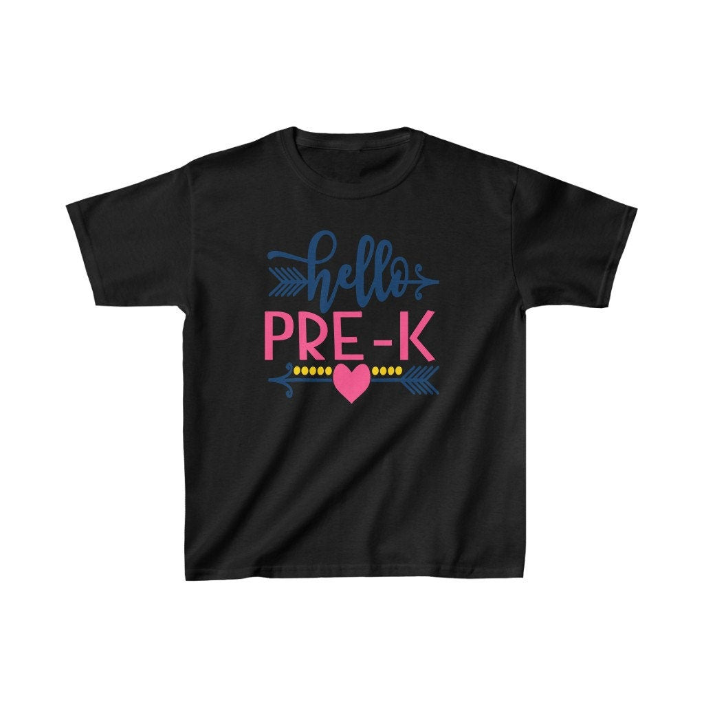 Hello Pre-K Back To School Tee