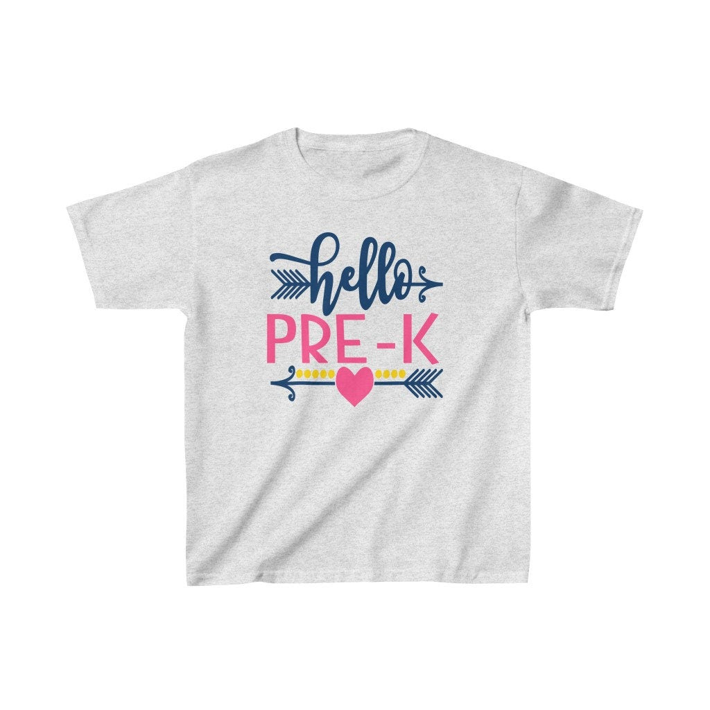 Hello Pre-K Back To School Tee