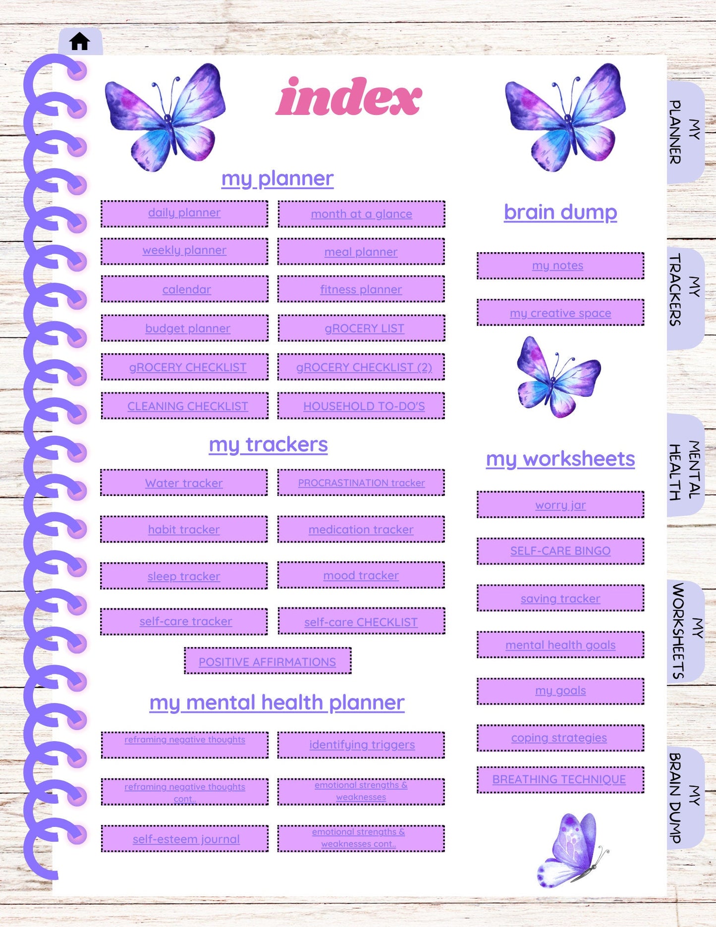 Digital ADHD Planner for Enhanced Productivity