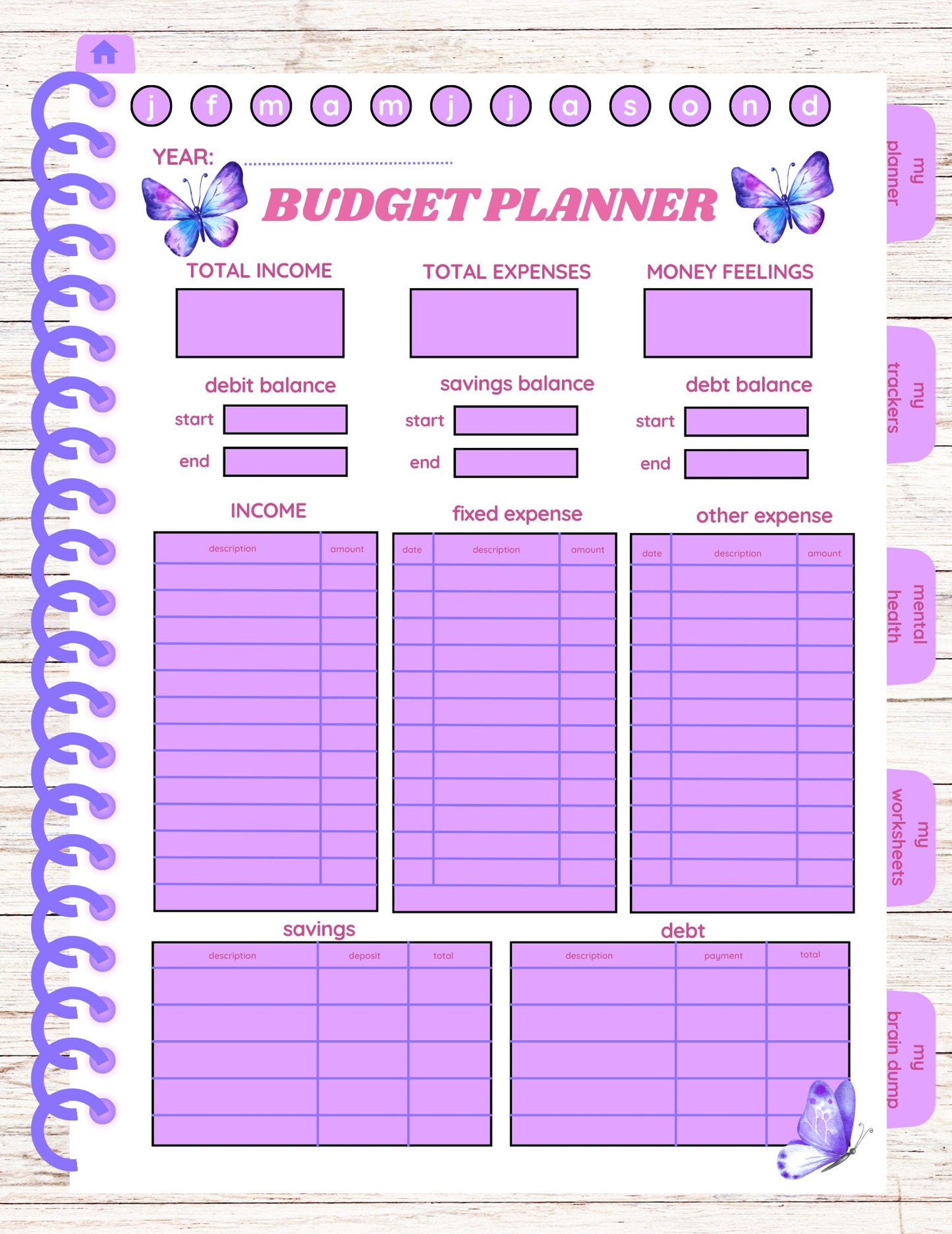 Digital ADHD Planner for Enhanced Productivity