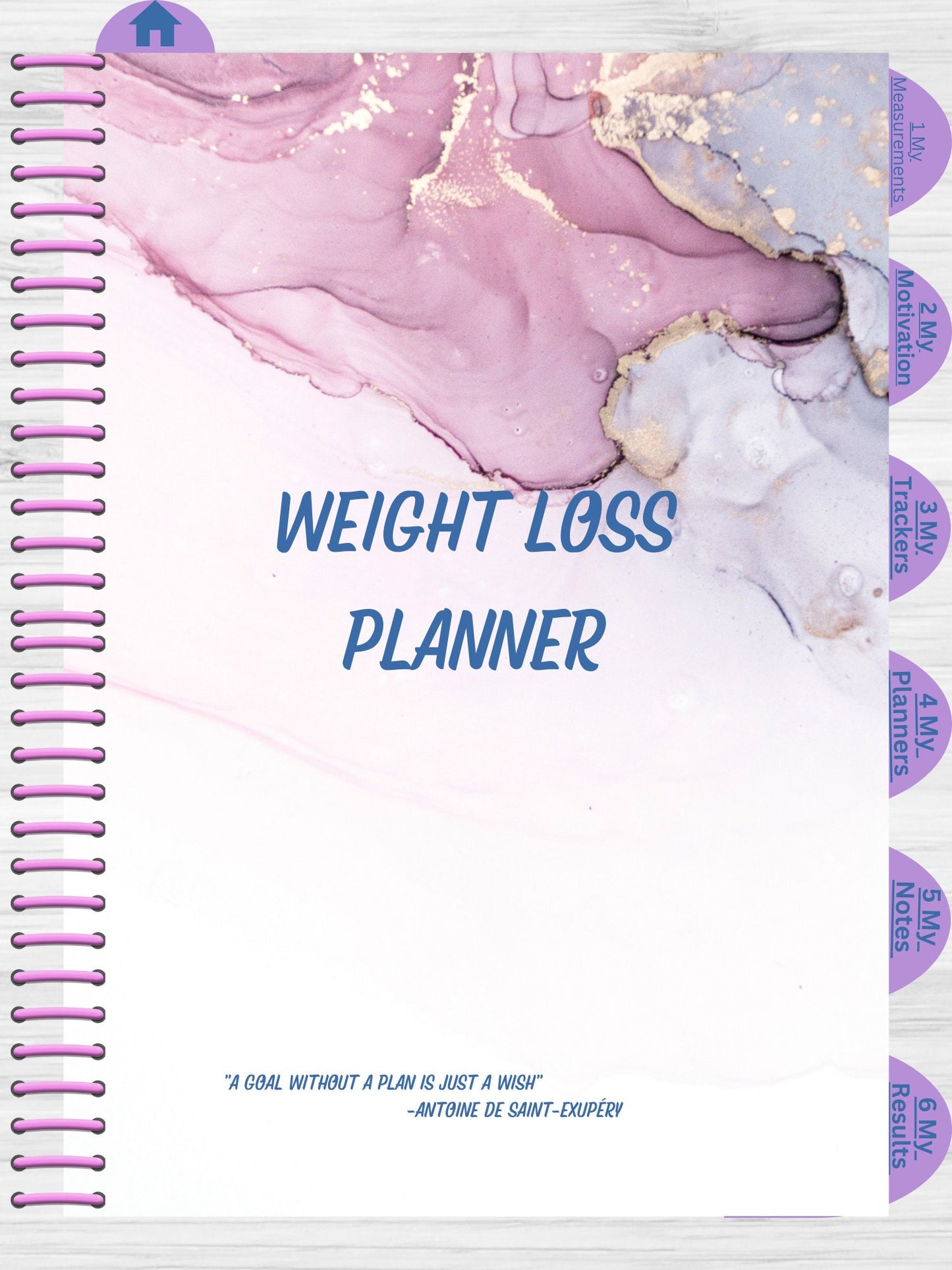 Comprehensive Digital Weight Loss Planner - Achieve Your Health Goals!