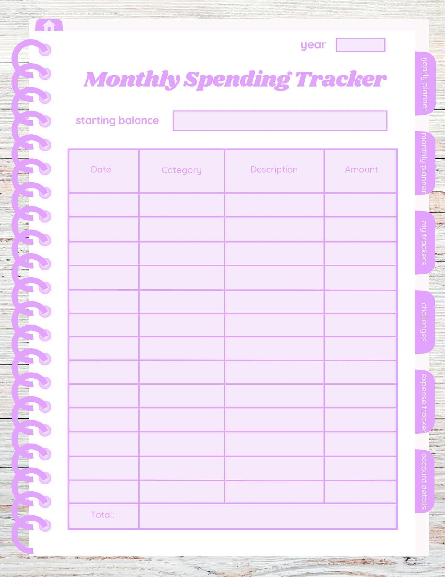 Digital Budget Planner, Finance Planner, Expense Tracker, Goodnotes Planner, Butterfly Budget Planner, Portrait Budget Planner, Digital