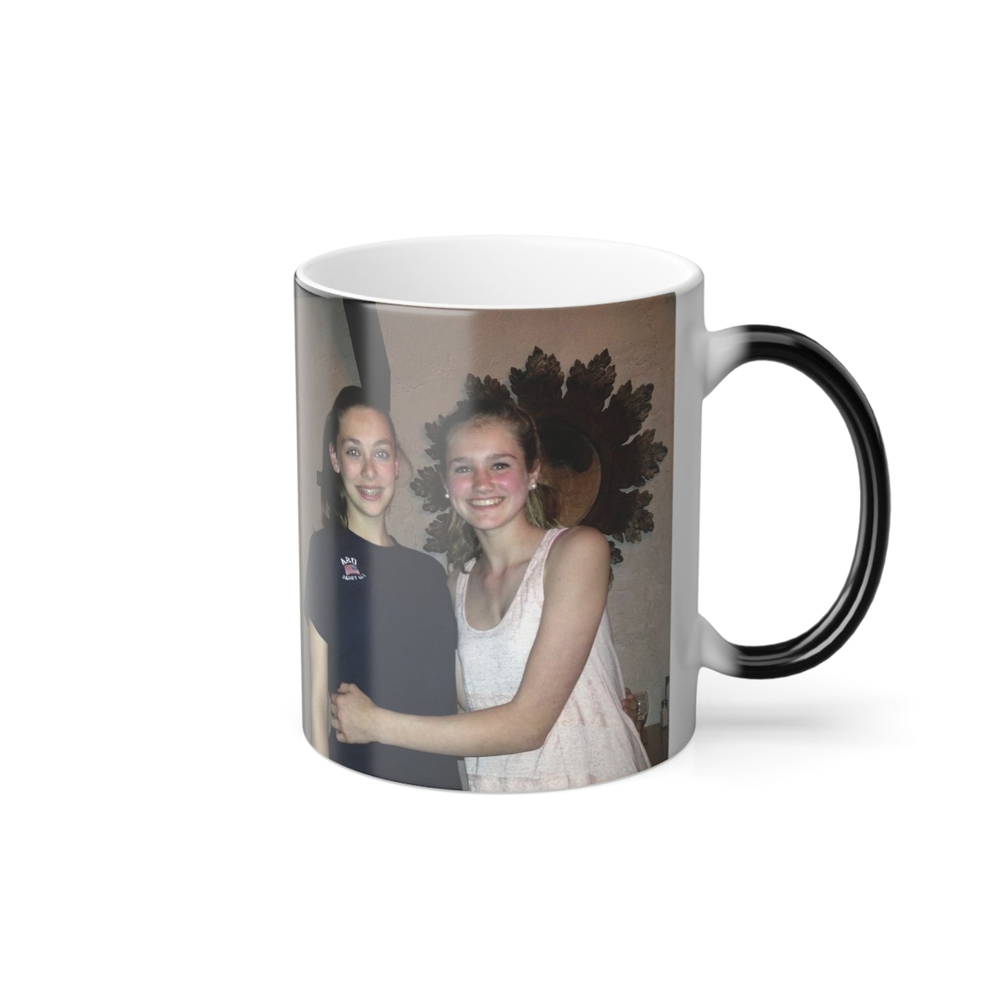 Picture Mug, Personalized Color Changing Mug, Picture Disappearing Mug, Shows Photos with Hot Liquid, Magic Coffee Mug