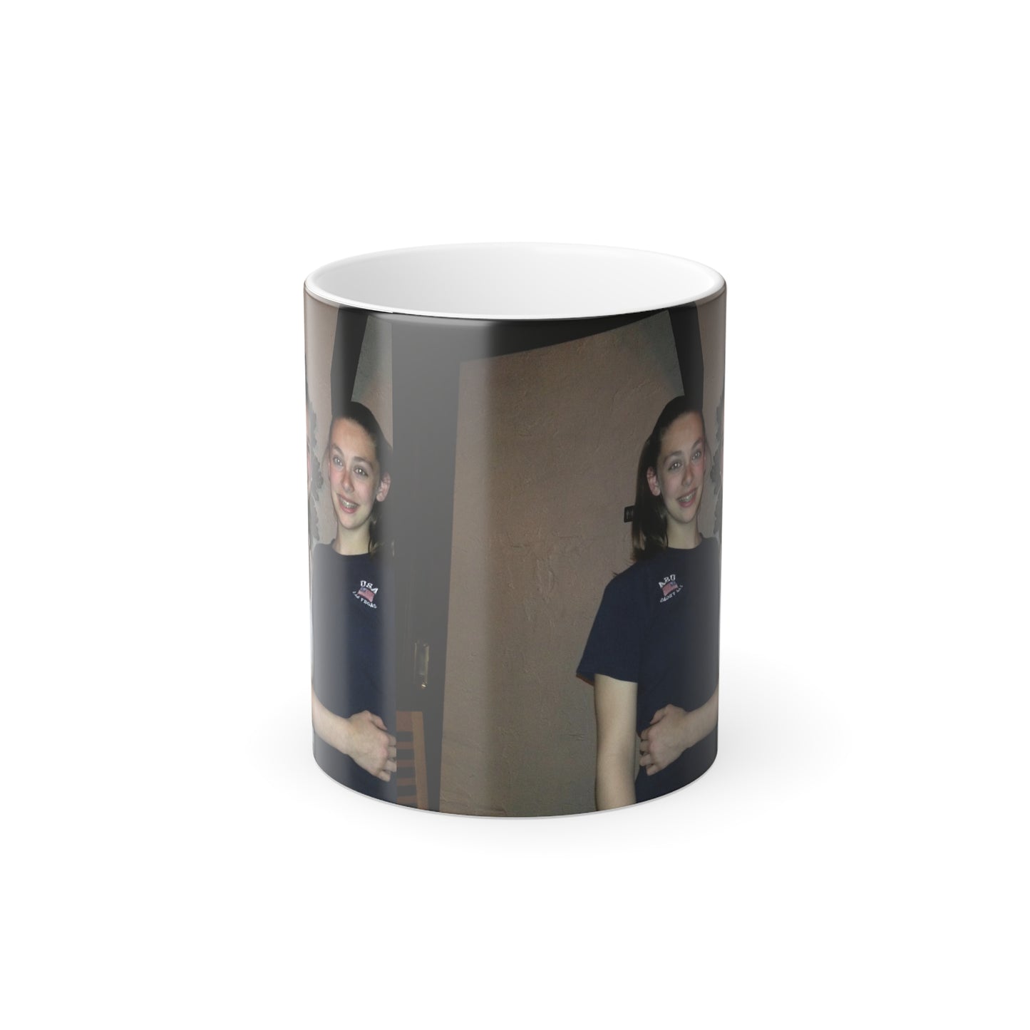 Picture Mug, Personalized Color Changing Mug, Picture Disappearing Mug, Shows Photos with Hot Liquid, Magic Coffee Mug