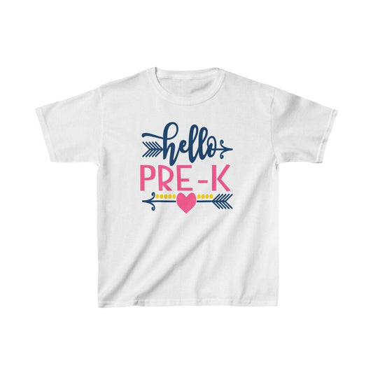 Hello Pre-K Back To School Tee