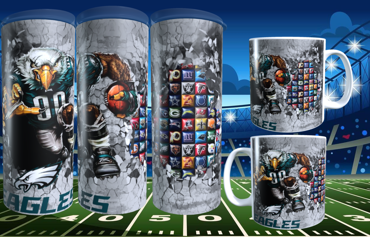 Eagles 20oz Stainless Steel Tumbler